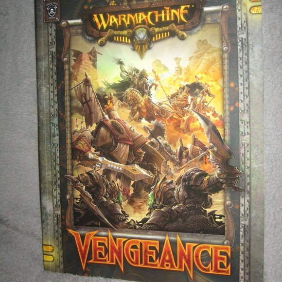 Warmachine RPG Softcover Book Vengeance 2409A6 - Picture 1 of 8